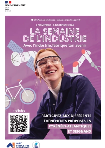 Semaine de l'industrie 2024 - Pyrénées Atlantiques