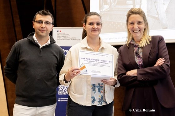 Le Pôle Formation Adour primé à Paris à l’occasion du concours "Une assise pour l’Industrie"