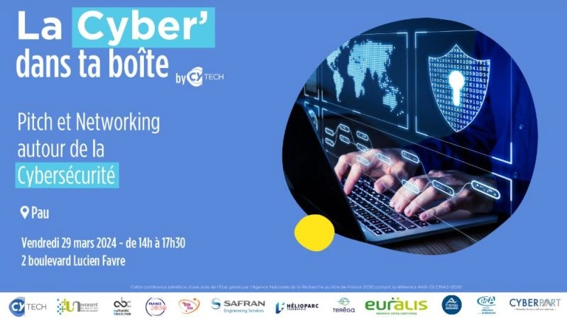 La cyber dans ta boîte - Pitch et Networking autour de la cyber sécurité